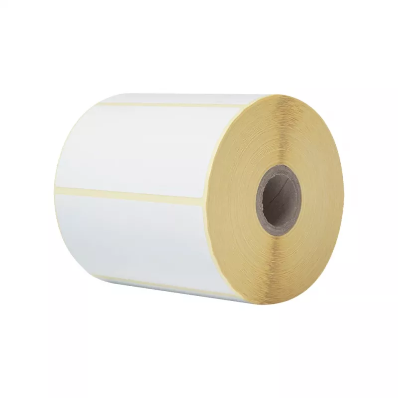Brother BDE-1J050102-102 etiketės baltos lipnios 102x50 mm 1050 vnt. rulone, 8 rulonų pakuotė