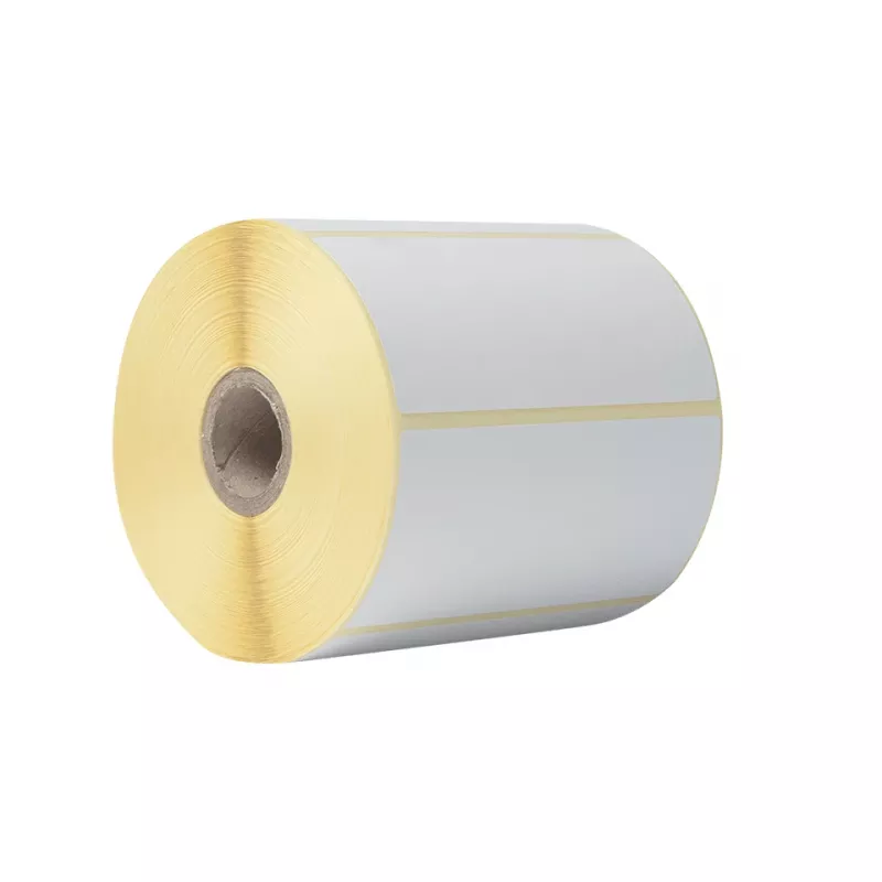 Brother BDE-1J050102-102 etiketės baltos lipnios 102x50 mm 1050 vnt. rulone, 8 rulonų pakuotė
