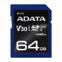 ADATA ASDX64GUI3V30S-R atminties kortelė 64 GB SDXC UHS-I Class 10
