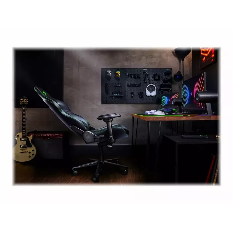 Žaidimų kėdė Razer Enki su apmušta sėdyne Juoda, 136 kg, 670x680x1380 mm