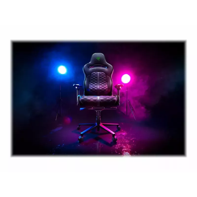 Žaidimų kėdė Razer Enki su apmušta sėdyne Juoda, 136 kg, 670x680x1380 mm