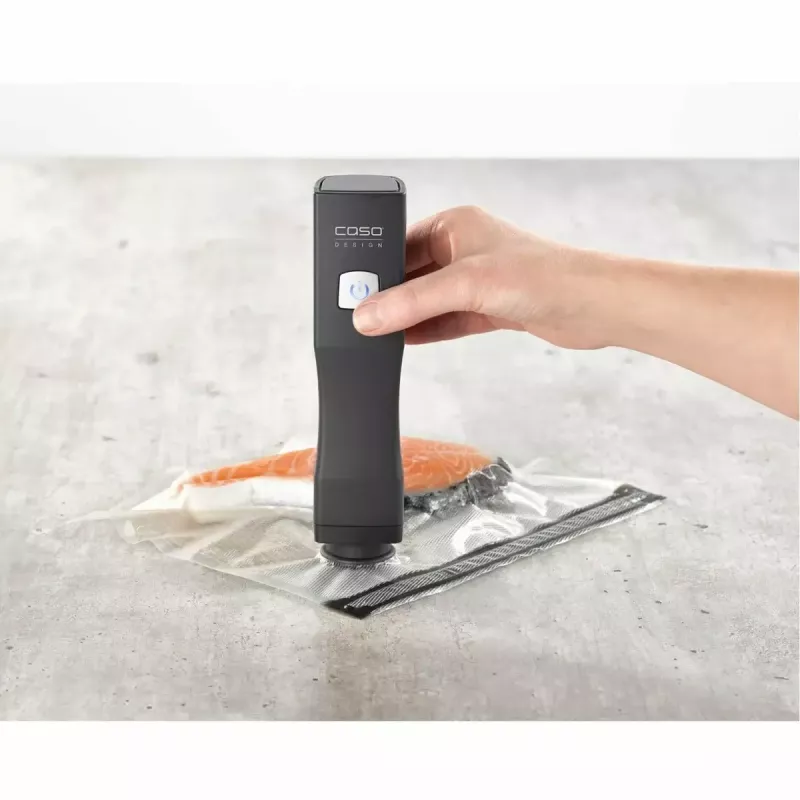 Vakuuminis uždarytuvas Caso Vacu One Touch Juodas 01301 Kompaktiškas dizainas
