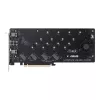 ASUS Hyper M.2 x16 Gen 4 kortelė – PCIe 4.0 adapteris keturiems NVMe M.2 diskams