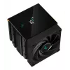 Oro aušintuvas DeepCool AK620, 12 cm, du 120 mm ventiliatoriai, 6 šilumos vamzdeliai, TDP 260 W, PWM, FDB, aukštis 160 mm, juodas