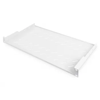 DIGITUS 1U fiksuota lentyna su ventiliacinėmis angomis, pilka (RAL 7035), iki 15 kg, 45x483x250 mm