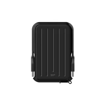 SILICON POWER Nešiojamas išorinis kietasis diskas USB 3.2 Gen 1 Armor - A66 1TB - Juodas
