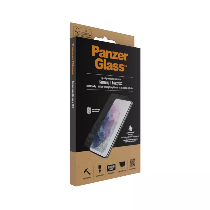 PanzerGlass UltraForce1 Samsung Galaxy S22 5G | Ekrano apsauginis stiklas
