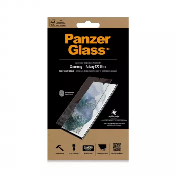 PanzerGlass ® UltraForce1 Samsung Galaxy S22 Ultra 5G | Apsauginis stiklas ekranui