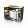 Skrudintuvas Adler AD 3214, 2 griežinėliams, nerūdijantis plienas, 900 W, 7 skrudinimo lygiai, atšildymas/pašildymas/automatinis išsijungimas