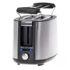 Skrudintuvas Adler AD 3214, 2 griežinėliams, nerūdijantis plienas, 900 W, 7 skrudinimo lygiai, atšildymas/pašildymas/automatinis išsijungimas
