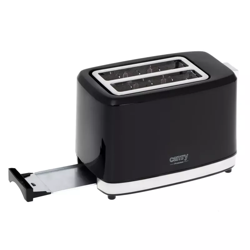 Skrudintuvas Camry Premium CR 3218 2 riekėms 900 W juodas sidabrinis