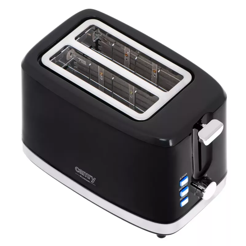 Skrudintuvas Camry Premium CR 3218 2 riekėms 900 W juodas sidabrinis
