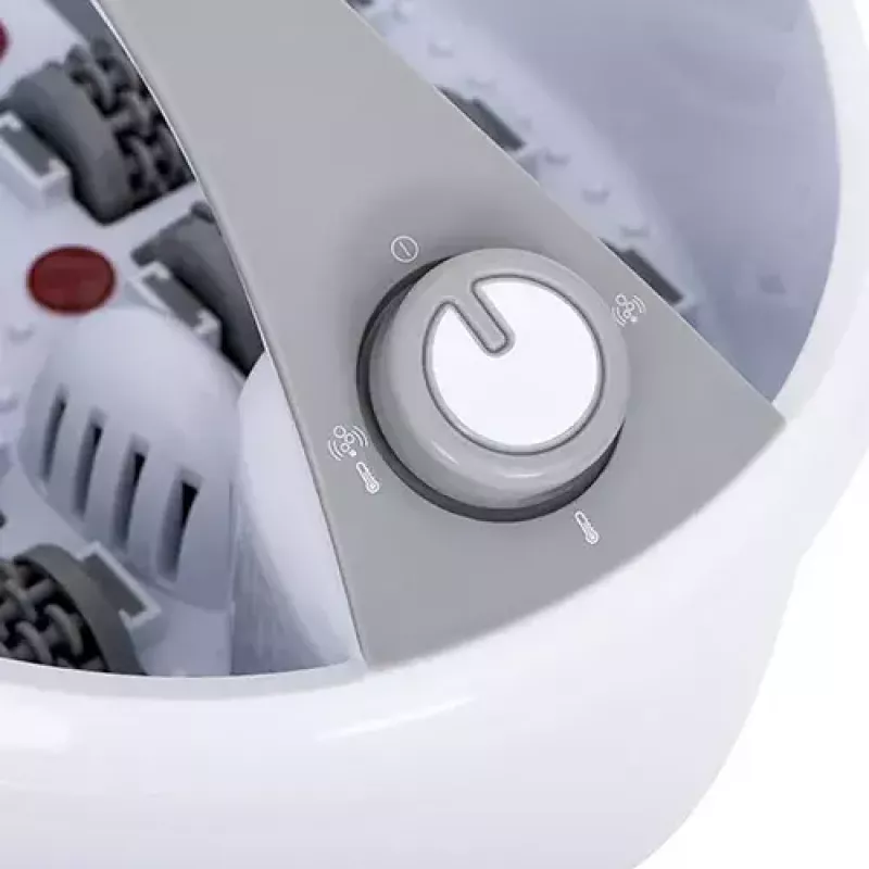 Pėdų vonelė Adler AD 2177 – infraraudonųjų spindulių pėdų masažuoklis su šiluma, vibracija, burbulais, 450 W, 5,6 l talpa, ergonomiška rankena