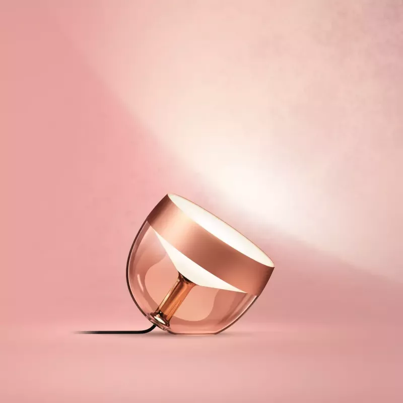 Philips Hue Iris vario specialus leidimas – protinga stalinė lempa su 1 lempute, Bluetooth ir Zigbee, 100–240V, 2 m laidas