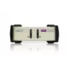 ATEN CS82U 2 prievadų USB - PS/2 VGA KVM jungiklis su KVM kabeliais, 2048 x 1536 pikselių, QXGA, 0,72 W, šviesiai pilka