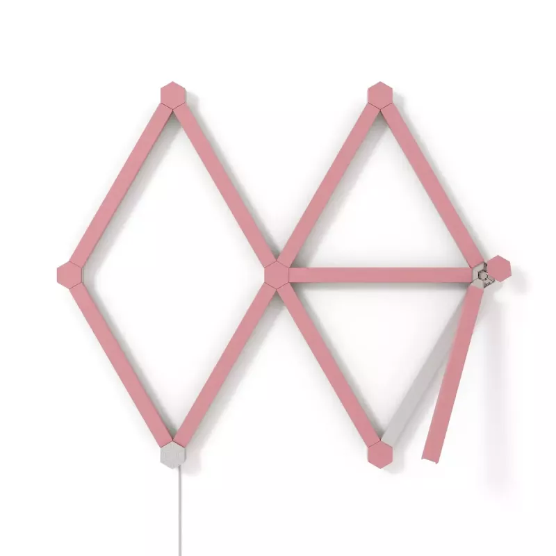 Nanoleaf Skins NL59-0001PM-9PK 9 vnt. Matinė rožinė 259,3 mm