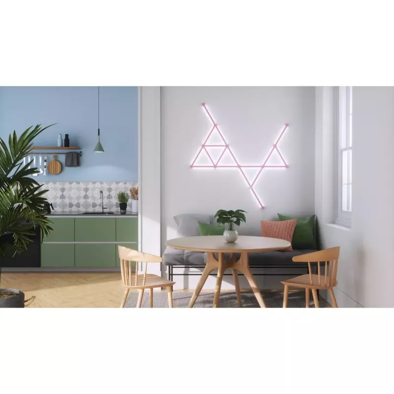 Nanoleaf Skins NL59-0001PM-9PK 9 vnt. Matinė rožinė 259,3 mm