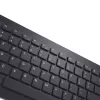 Belaidis klaviatūros ir pelės rinkinys Dell KM3322W — Pilno dydžio QWERTY, RF belaidis, juodas, biurui