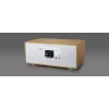 Asmeninis radijo imtuvas Muse M-695 DBTW – DAB/DAB+/FM skaitmeninis siųstuvas, 2,8 colio TFT, 60 W RMS, AC/DC, medžio/baltos spalvos