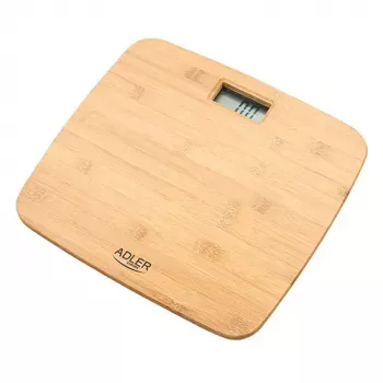 Svarstyklės elektroninės asmeninės Adler AD 8173 su bambukine platforma