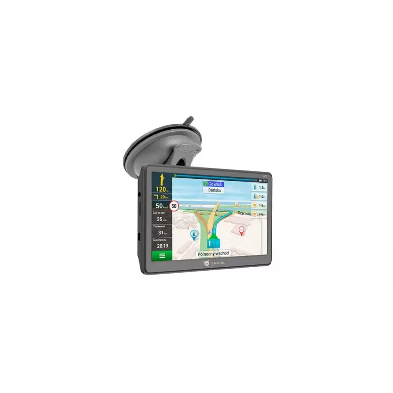 Nešiojamas navigatorius Navitel E707 Magnetic 7 colių TFT lietimui jautrus ekranas, 8 GB atmintis, MicroSD palaikymas