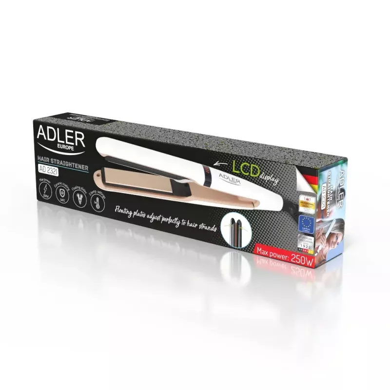 Tiesintuvas Adler AD 2321 Steam 45 W Raudonas 1,83 m