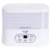 Džiovintuvas ADLER AD 6658, 5 padėklų, LCD laikmatis 70h, 35–70°C, 230W (maks. 550W), baltas