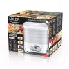 Džiovintuvas ADLER AD 6658, 5 padėklų, LCD laikmatis 70h, 35–70°C, 230W (maks. 550W), baltas