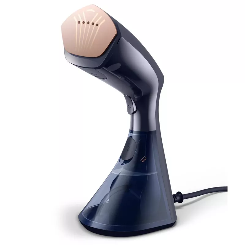 Garinis garintuvas Philips GC810/20 – 1600 W, 0,23 L talpa, 32 g/min nuolatinis garas, juoda/rožinė
