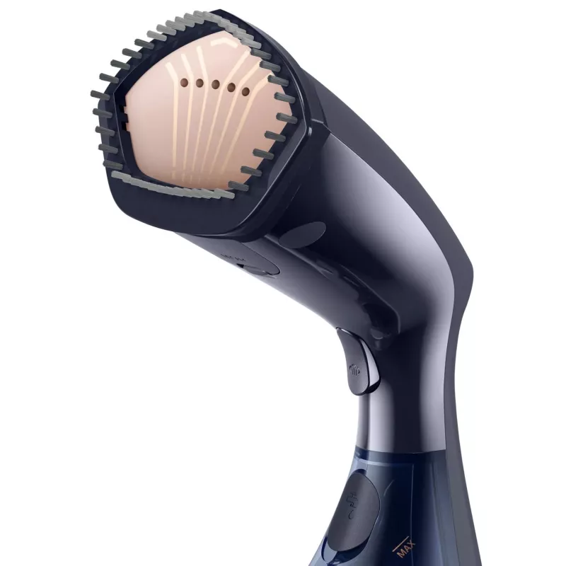 Garinis garintuvas Philips GC810/20 – 1600 W, 0,23 L talpa, 32 g/min nuolatinis garas, juoda/rožinė