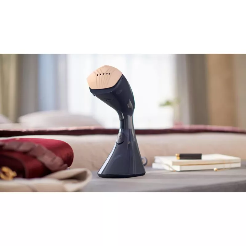 Garinis garintuvas Philips GC810/20 – 1600 W, 0,23 L talpa, 32 g/min nuolatinis garas, juoda/rožinė