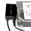 Adapteris Axagon ADSA-FP3 USB 3.0 - SATA 6G, skirtas prijungti visus SATA diskus ir įrenginius