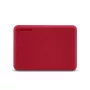 TOSHIBA Canvio Advanced 2,5 col. 2TB USB 3.2 Gen 1 raudonas išorinis kietasis diskas