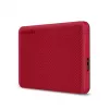 TOSHIBA Canvio Advanced 2,5 col. 2TB USB 3.2 Gen 1 raudonas išorinis kietasis diskas