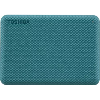 Toshiba Canvio Advanced 2,5 colio išorinis kietasis diskas 2 TB USB 3.2 Gen 1 žalias