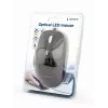 GEMBIRD MUS-6B-02 Laidinė optinė pelė su USB jungtimi, 6 mygtukai, juoda