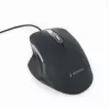 GEMBIRD MUS-6B-02 Laidinė optinė pelė su USB jungtimi, 6 mygtukai, juoda