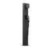 Pjedestalas Wallbox Eiffel Basic Dual, skirtas Pulsar šeimai, juodas