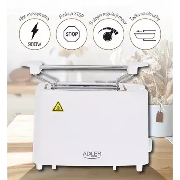 Skrudintuvas Adler AD 3223 2 riekėms 750 W Baltas