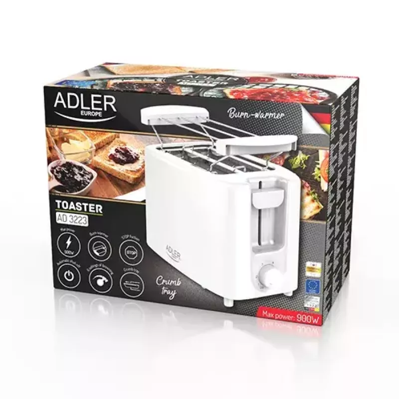 Skrudintuvas Adler AD 3223 2 riekėms 750 W Baltas
