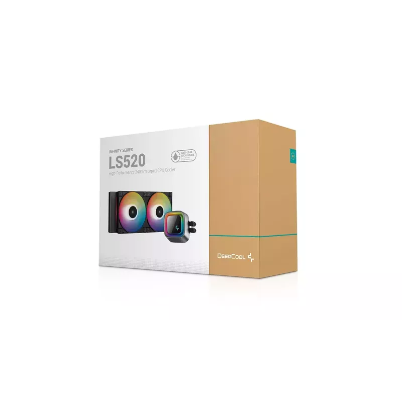 Vandens aušintuvas „viskas viename“ DeepCool LS520 12 cm juodas 500-2250 RPM