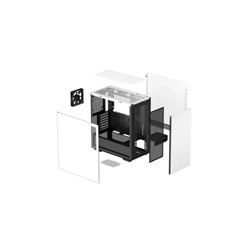 Korpusas DeepCool CH510 Midi Tower Baltas