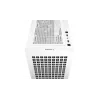 DeepCool CH370 WH R-CH370-WHNAM1-G-1 Micro ATX Mini Tower kompiuterio dėžė su šoniniu langu, tinka 360 mm radiatoriui, 2x 3,5 colio ir 3x 2,5 colio vietos diskams, balta