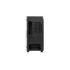 DeepCool CH370 WH R-CH370-WHNAM1-G-1 Micro ATX Mini Tower kompiuterio dėžė su šoniniu langu, tinka 360 mm radiatoriui, 2x 3,5 colio ir 3x 2,5 colio vietos diskams, balta