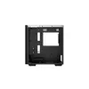 DeepCool CH370 WH R-CH370-WHNAM1-G-1 Micro ATX Mini Tower kompiuterio dėžė su šoniniu langu, tinka 360 mm radiatoriui, 2x 3,5 colio ir 3x 2,5 colio vietos diskams, balta
