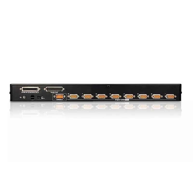 ATEN CS1708A 8 prievadų USB/PS/2 VGA KVM jungiklis su USB periferiniu prievadu