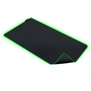 RAZER Goliathus Chroma 3XL – didelis minkštas žaidimų pelės kilimėlis su Chroma RGB apšvietimu, juodas