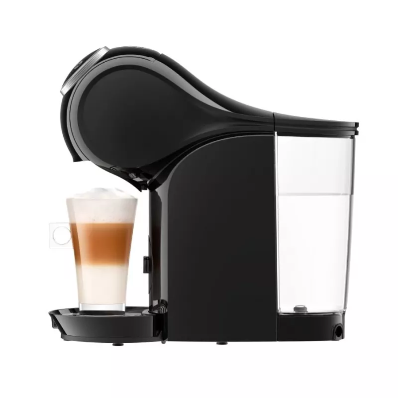 Kavos kapsulinis aparatas De’Longhi Genio S Plus EDG315.B — Dolce Gusto, 0,8 L vandens bakelis, 15 bar, stalviršinis, juodas