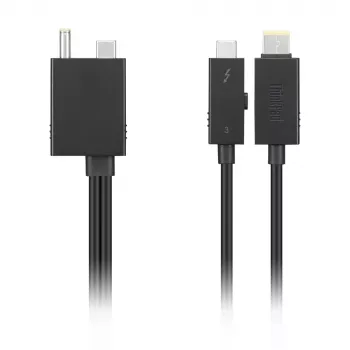 Lenovo 4X91K16970 Thunderbolt kabelis 0,7 m 40 Gbit/s Juodas