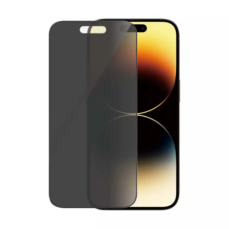 PanzerGlass® Privatumo ekrano apsauga iPhone 14 Pro | Ultra-Wide Fit su EasyAligner